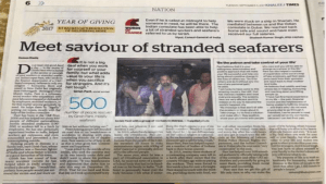 Meet saviour of stranded seafarers