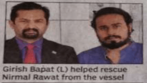 Indian sailor stranded for a year goes home