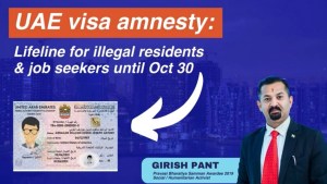 Important Announcement for Indians in Dubai & Northern Emirates