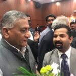 14th Aug 2018 Event at CGI Dubai Meeting with MOS Gen VK Singh welcome