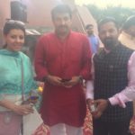 17th May 2018 with MP Manoj Tiwar & Padam Shree Nouf (Saudi)
