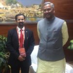 21st Jan 2019 With Uttarakhand CM Trivendra Rawat Ji