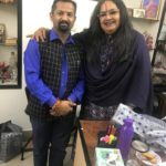 23rd Aug 2019 with Padam Sree Usha ji Uthapp Studio.