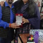 23rd Aug 2019 with Padam Sree Usha ji Uthapp at her Studio.