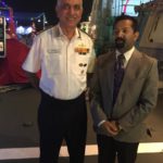 23rd Dec 2017 Proud to be at INS TEG & TRIKHAND with V.Adm Girish Luthra