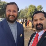 26th Jan 2019 in Delhi with Shri Prakash Javedkar ji