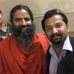 2nd Apr 2016 At Haridwar Selfi with Ramdev Ji