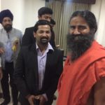 2nd Apr 2016 At Haridwar with Ramdev Ji