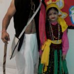 31st Oct 2014 Deepawali Cultural Stage Performance with my Dauther