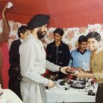 4.Best Hockey Player 2nd Year By Crickter Maninder Singh