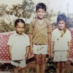 Childhod Photo with Younger Brothers