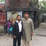 4th Apr 2016 with my SLC Senior Kaushal Mishra Meeting after 19 year