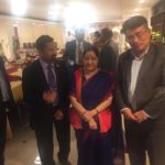 5th May 2018 Lunch with MEA Minister Called In Delhi