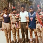NCC Cadet at Palwal (Haryana) Training with Major