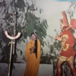 Stage show During Ramleela at College time