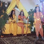 Stage show During Ramleela at College time at Ahok Vatika