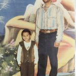 With my Nephew at Sadatpur