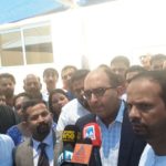 Consul General of India in Dubai Vipul visited the embalming centre and offered condolences to the grieving families and friends of the Indian victims of the Dubai bus crash